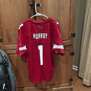 Cardinals red Kyler Murray jersey. Never been worn. Size Medium